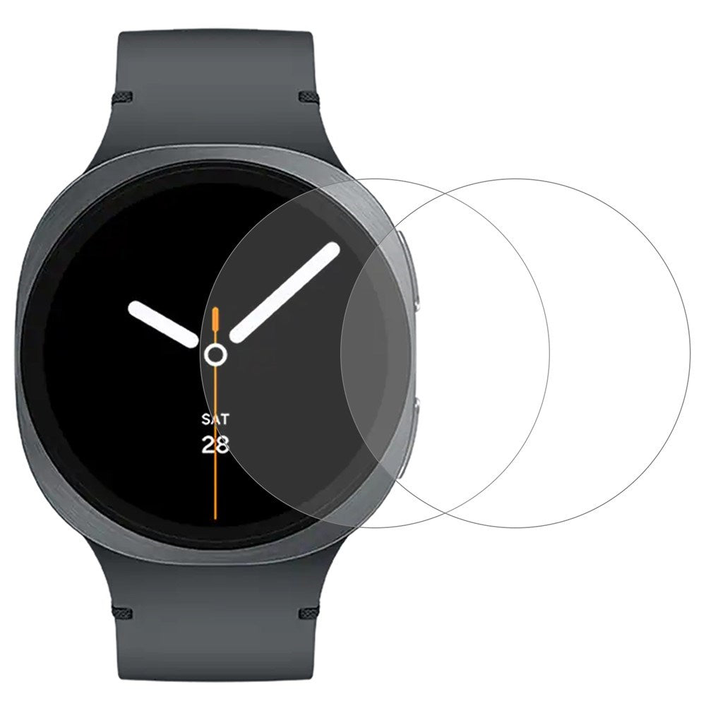 Samsung Galaxy Watch 9 (40mm) Skjermbeskyttelsesfilm - 2 stk - Gjennomsiktig