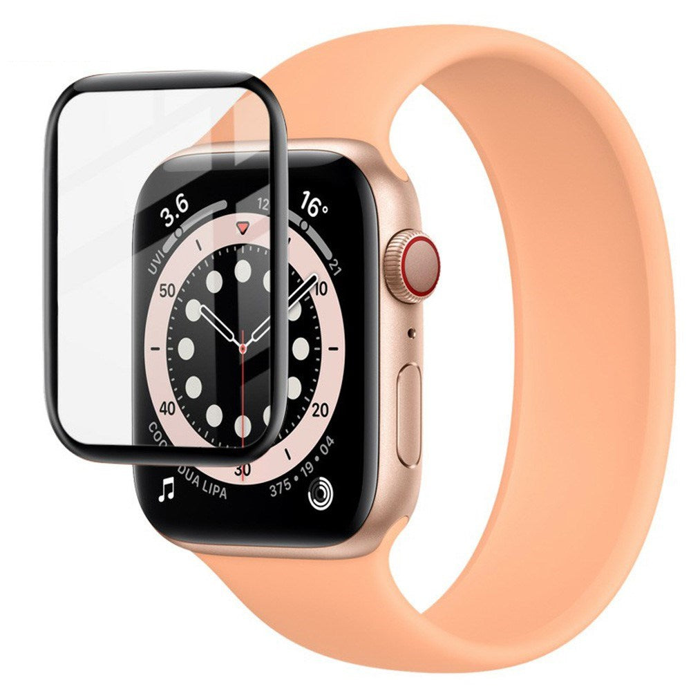 Apple Watch SE / 6 / 5 / 4 (40mm) IMAK Skjermbeskyttelsesglass - Gjennomsiktig / Svart