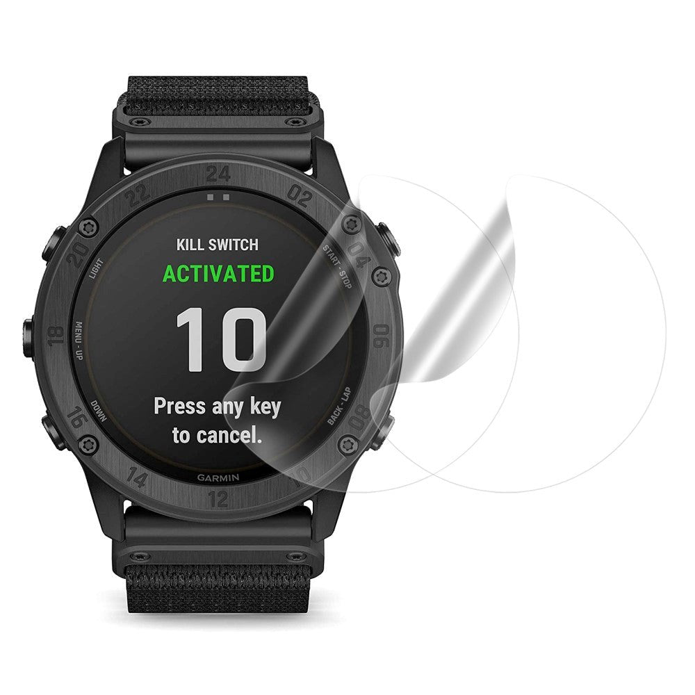 Garmin Tactix Delta Beskyttelsesfilm 2 stk. - Plast - Gjennomsiktig