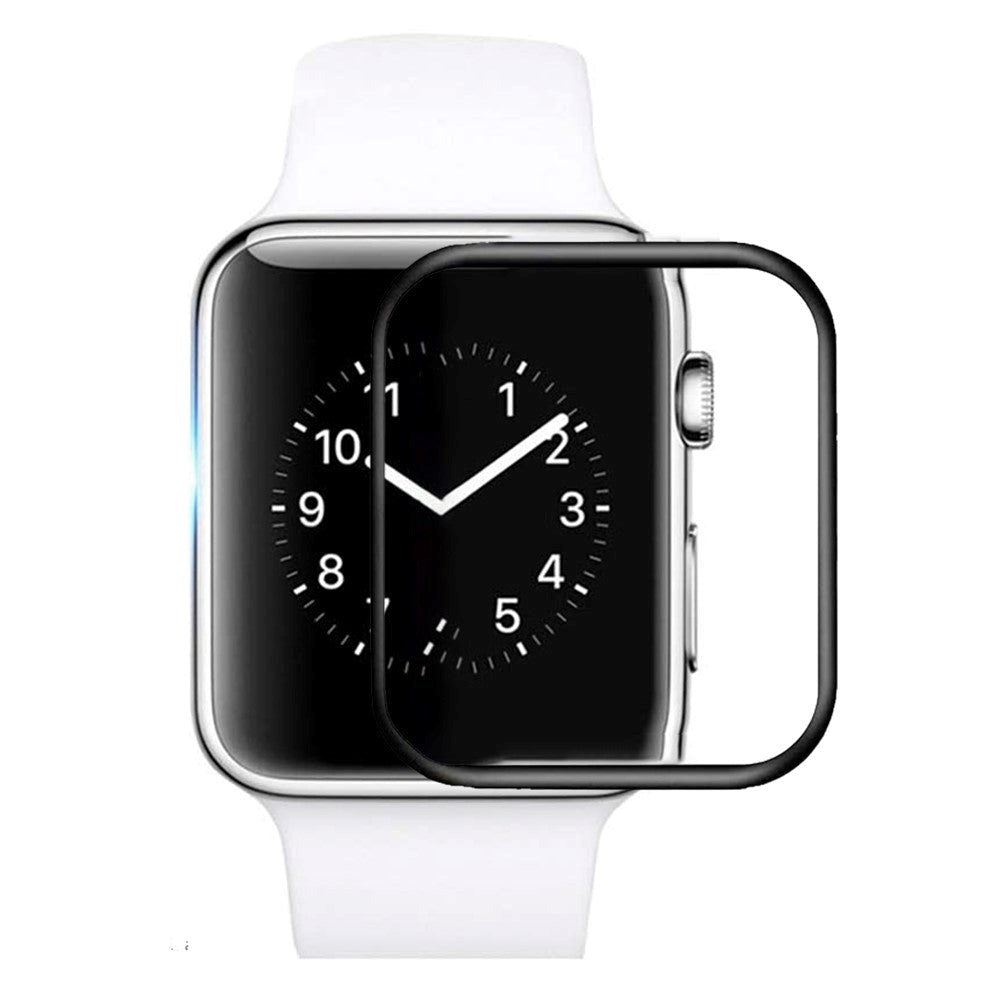 Apple Watch Ultra 1/2 (49mm) Herdet glass - Skjermbeskytter - Svart Kant