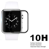 Apple Watch Ultra 1/2 (49mm) Herdet glass - Skjermbeskytter - Svart Kant