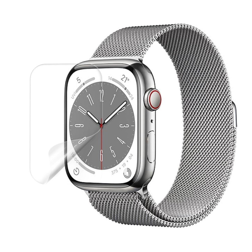 Apple Watch 9/8/7 (41mm) Skjermbeskytter - Gjennomsiktig