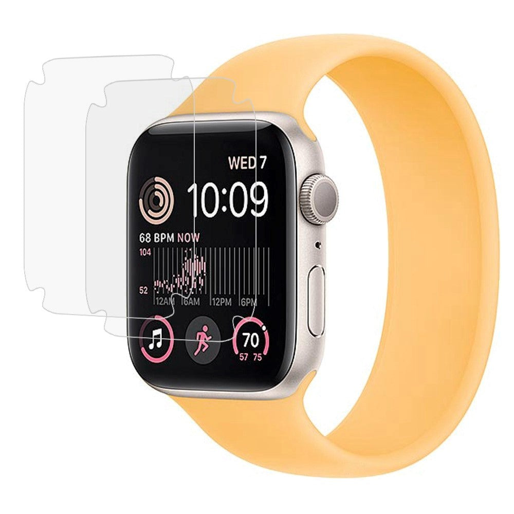 Apple Watch SE/6/5/4 (44mm) Skjermbeskytter - 2 stk. - Gjennomsiktig