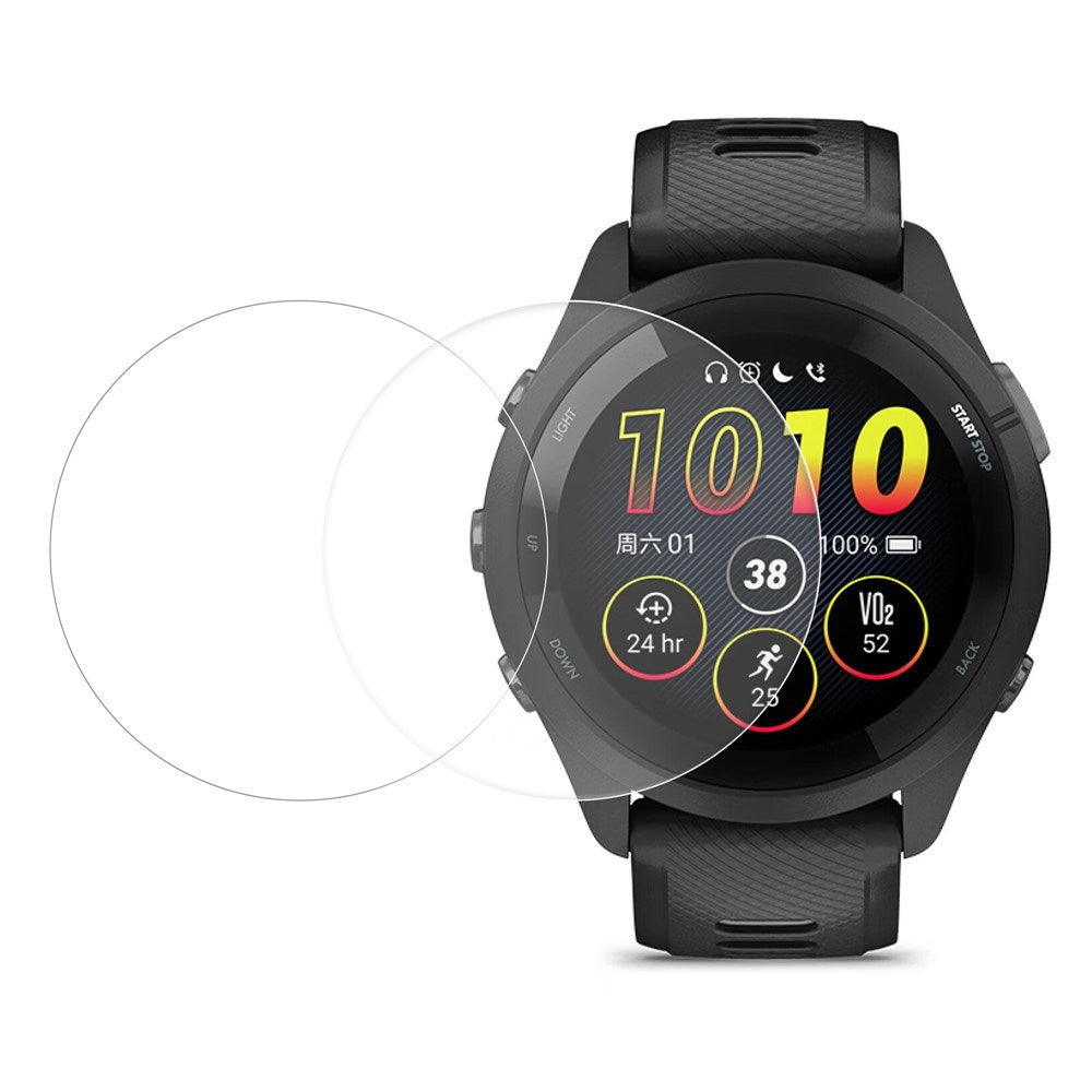 Garmin Forerunner 265 Skjermbeskytter - 2 stk - Gjennomsiktig