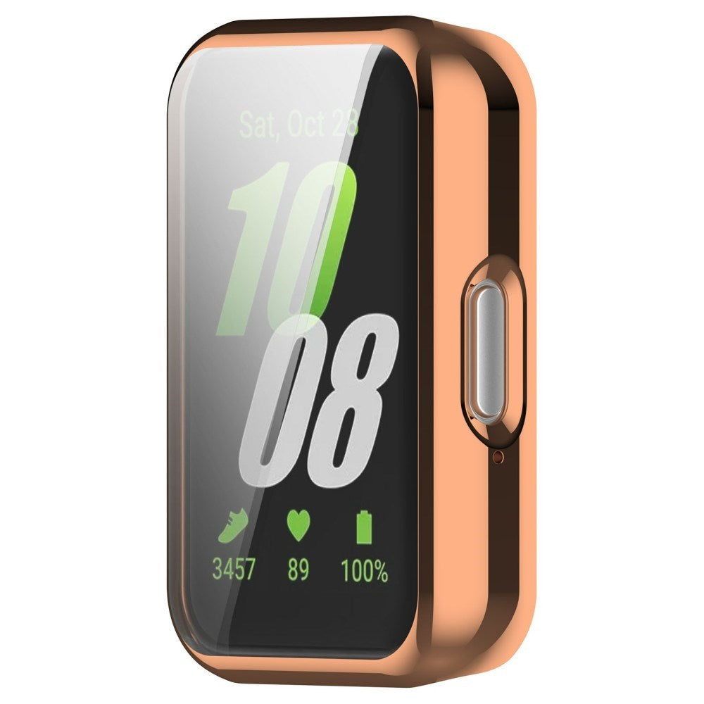 Samsung Galaxy Fit3 Deksel i Plast m. Innebygd Skjermbeskytter - Rose Gold