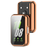 Samsung Galaxy Fit3 Deksel i Plast m. Innebygd Skjermbeskytter - Rose Gold