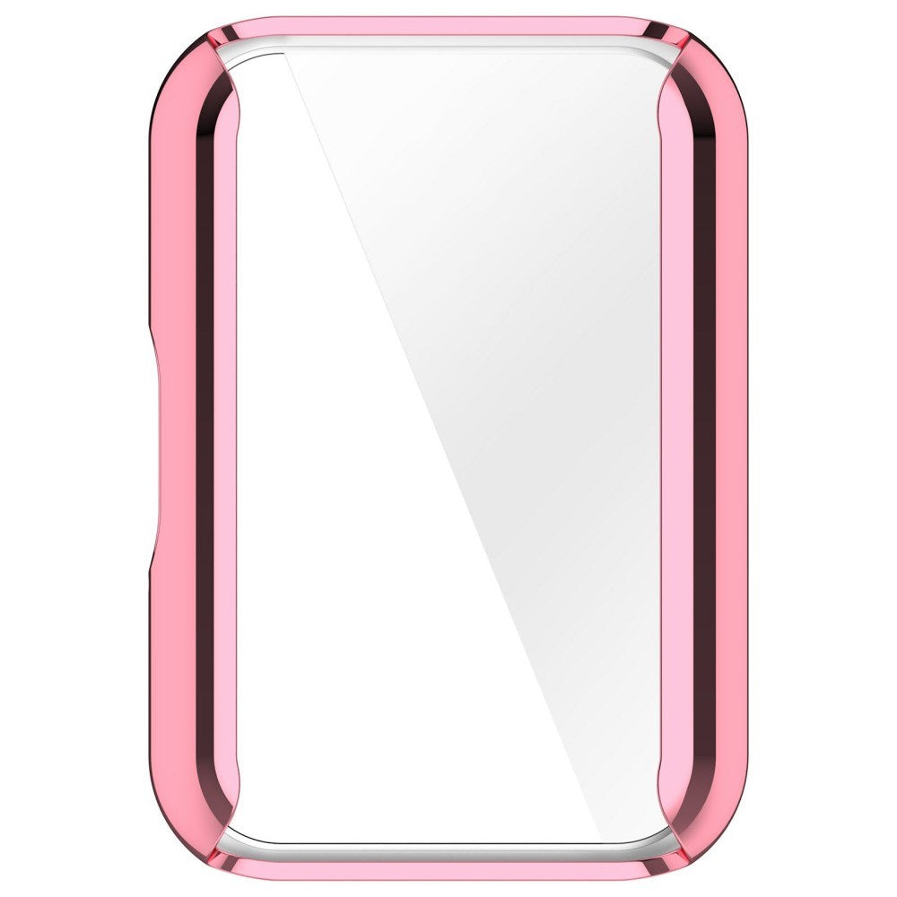 Samsung Galaxy Fit3 Deksel i Plast m. Innebygd Skjermbeskytter - Pink