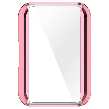 Samsung Galaxy Fit3 Deksel i Plast m. Innebygd Skjermbeskytter - Pink