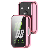 Samsung Galaxy Fit3 Deksel i Plast m. Innebygd Skjermbeskytter - Pink