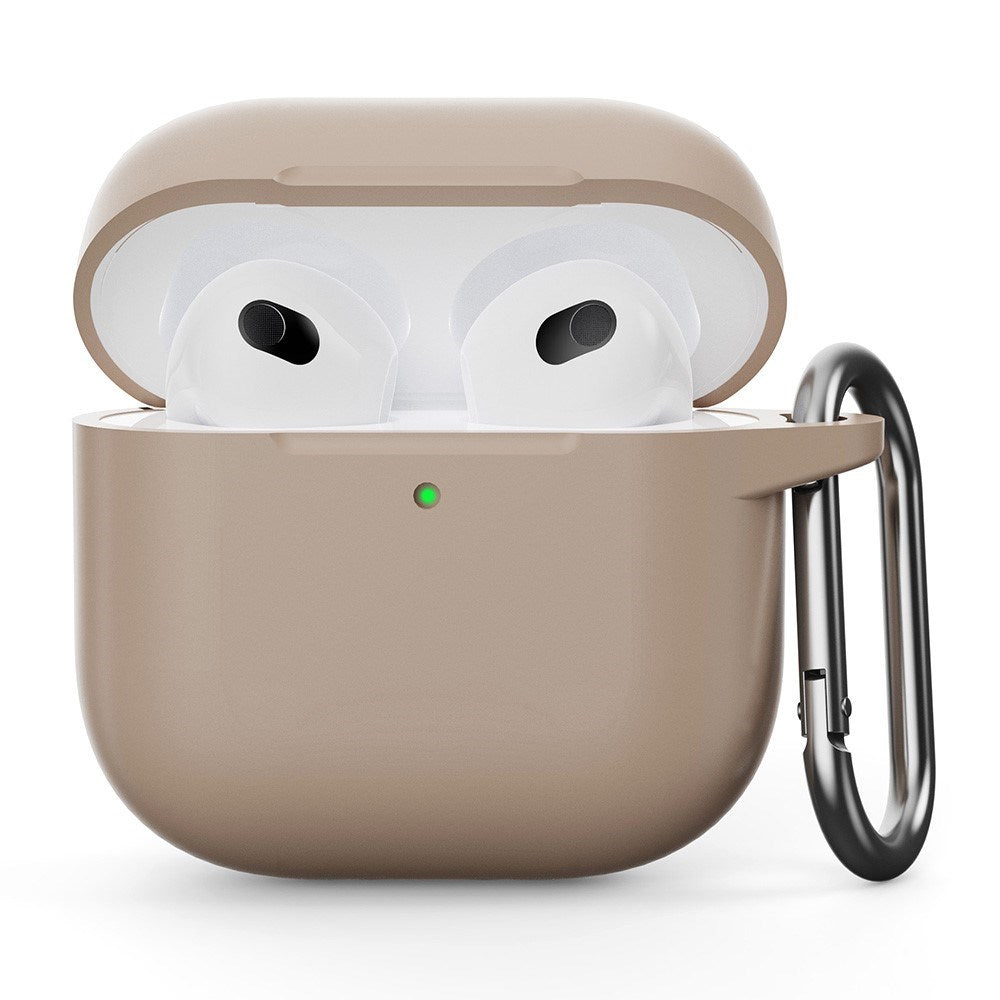 Airpods 4 Silikon Deksel - Beige