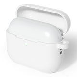 Apple AirPods Pro (3. gen.) Silikon Deksel med Karabinkrok – Hvit
