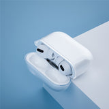 Apple AirPods Pro (3. gen.) Transparent Fleksibelt Plast Deksel - Gjennomsiktig / Svart