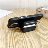 Apple AirPods Pro (3. gen.) Mønstret Plast Deksel m. Speil - Leopard / Svart