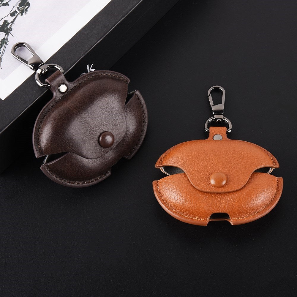 Huawei FreeBuds Pro 5 / 4 / 3 Kunstskinn Deksel - Brun