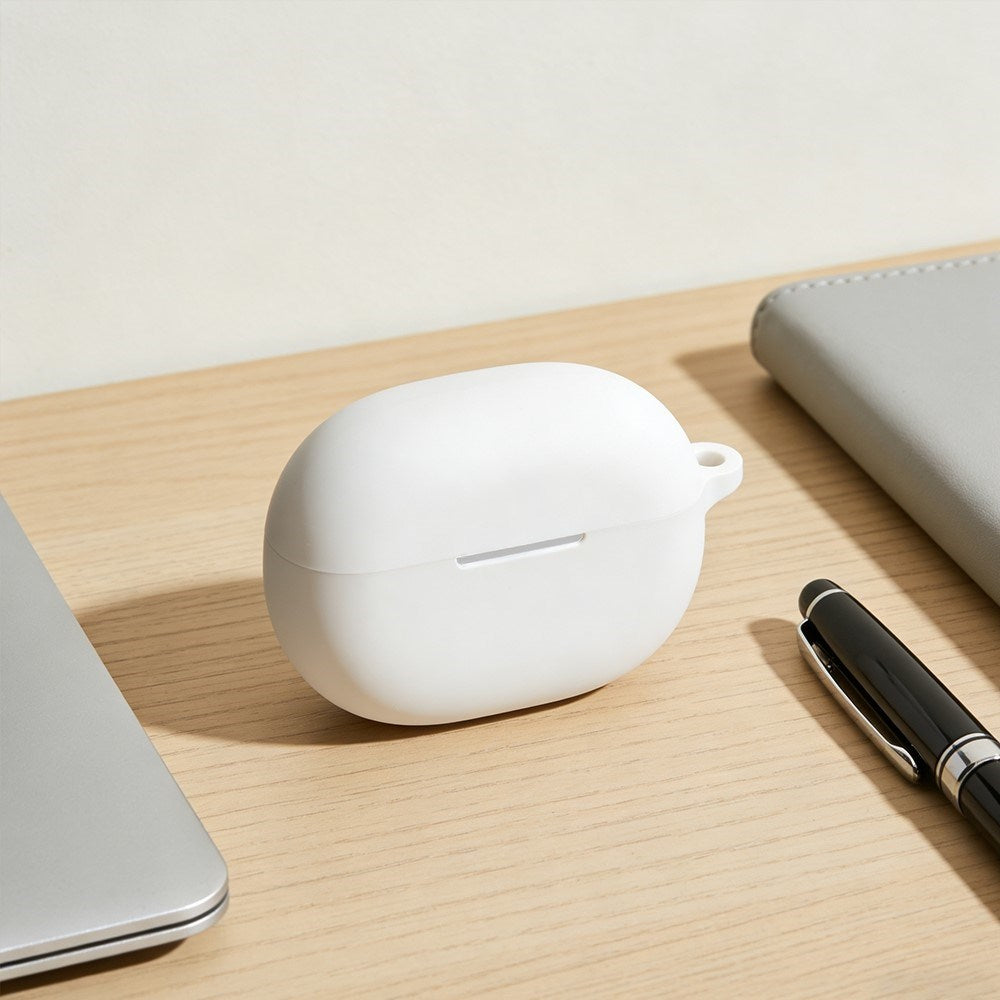 Huawei FreeBuds Pro 5 Silikondeksel med Karabinkrok - Svart