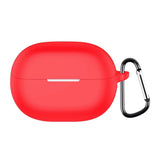 Huawei FreeBuds Pro 5 Silikondeksel med Karabinkrok - Rød