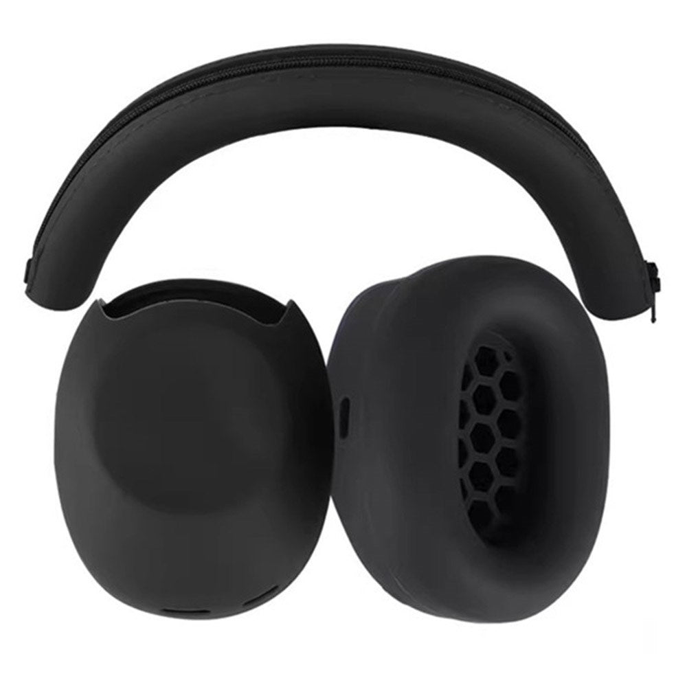 Silikon Deksel til Sony WH-1000XM6 Hodetelefoner – Svart