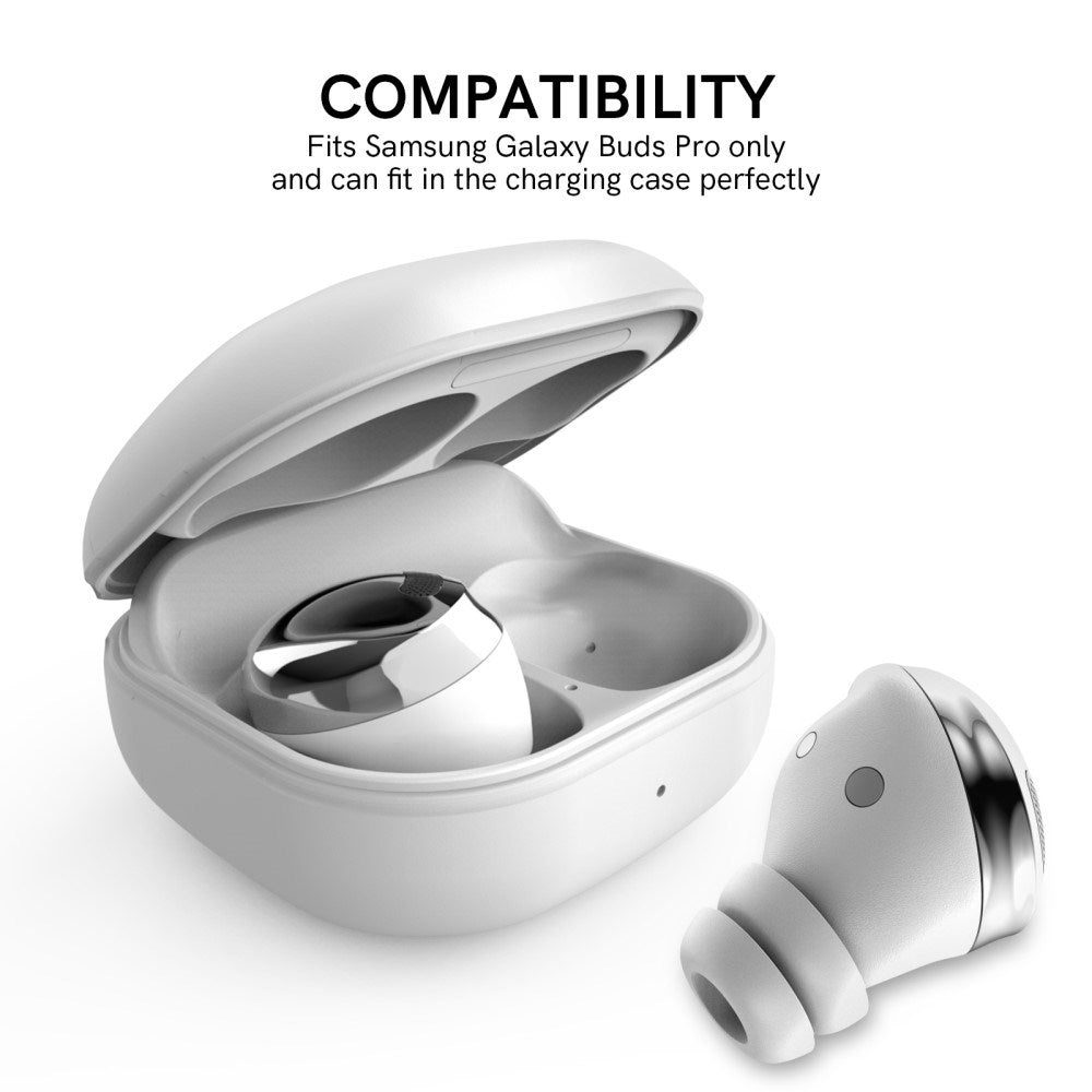 Samsung Galaxy Buds Pro Ørepropper Deksler - 3 stk. - Hvit