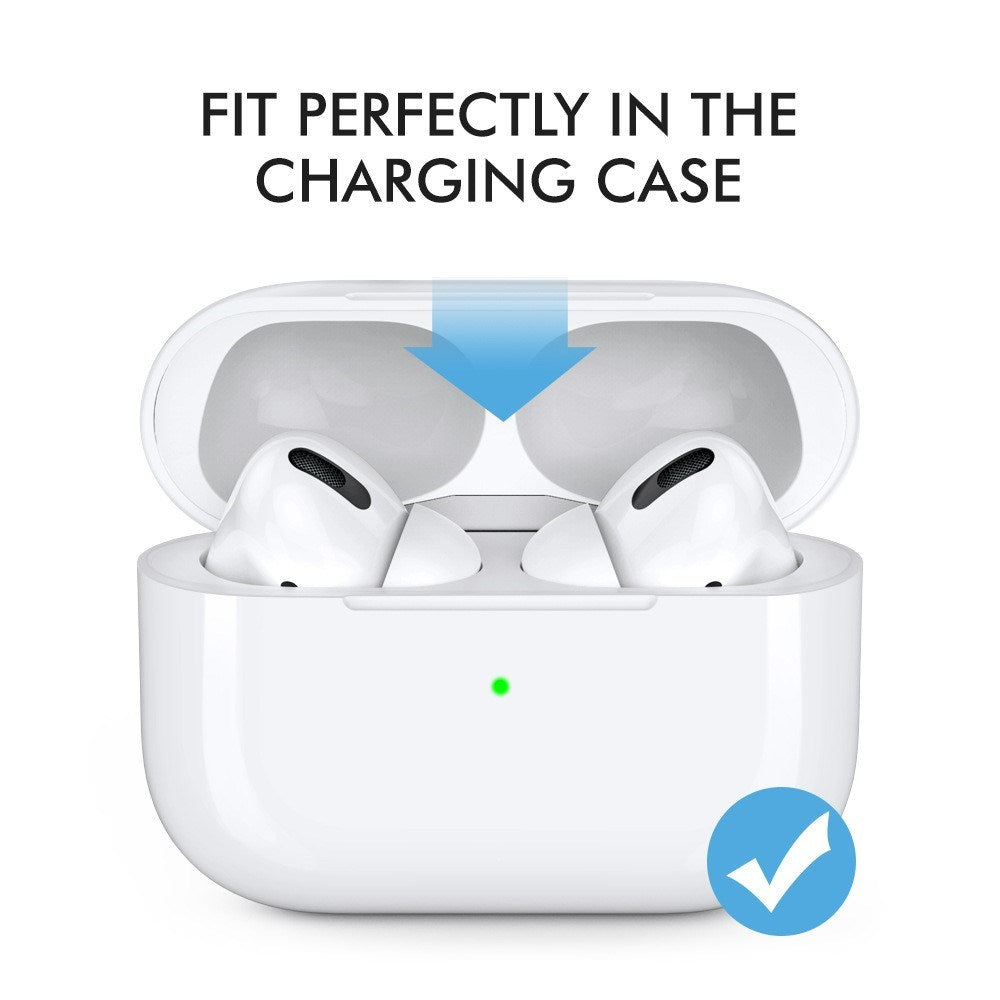 AirPods Pro (1. & 2. Gen.) AHASTYLE silikonørepropper – S / M / L – Svart