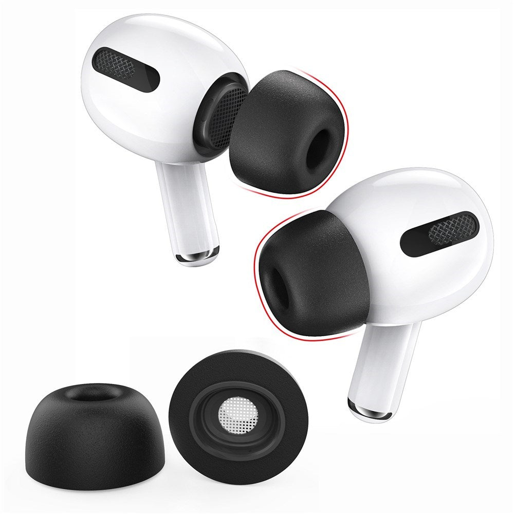 AirPods Pro (1. & 2. Gen.) AHASTYLE WG28 Memory Foam Ørepropper - Str. S - Svart