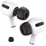 AirPods Pro (1. & 2. Gen.) AHASTYLE WG28 Memory Foam Ørepropper - Str. S - Svart