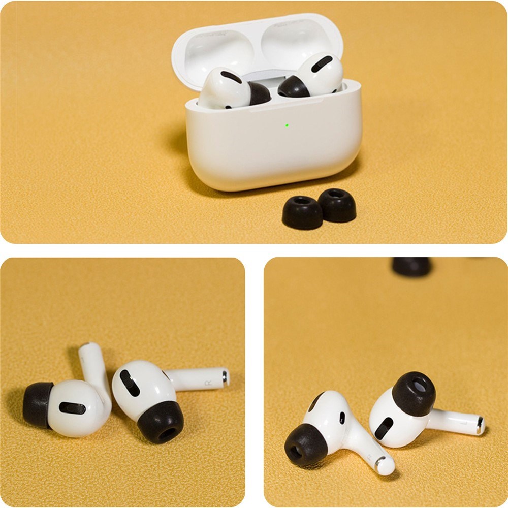 AirPods Pro (1. & 2. Gen.) AHASTYLE WG28 Memory Foam Ørepropper - Str. S - Svart