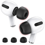 AirPods Pro (1. & 2. Gen.) AHASTYLE Memory Foam Ørepropper – S / M / L – Svart