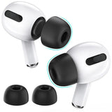 AirPods Pro (1. & 2. Gen.) AHASTYLE WG28 Memory Foam Ørepropper - Str. L - Svart