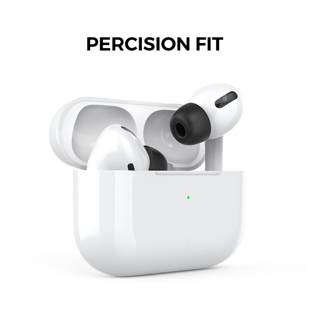 AirPods Pro (1. & 2. Gen.) AHASTYLE WG28 Memory Foam Ørepropper - Str. L - Svart