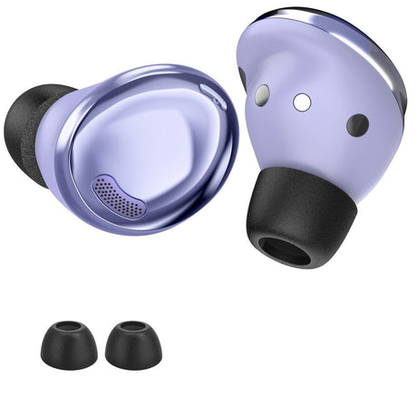 Samsung Galaxy Buds Pro / Buds2 Pro Memory Foam EarBuds Covers - Svart - Str. M