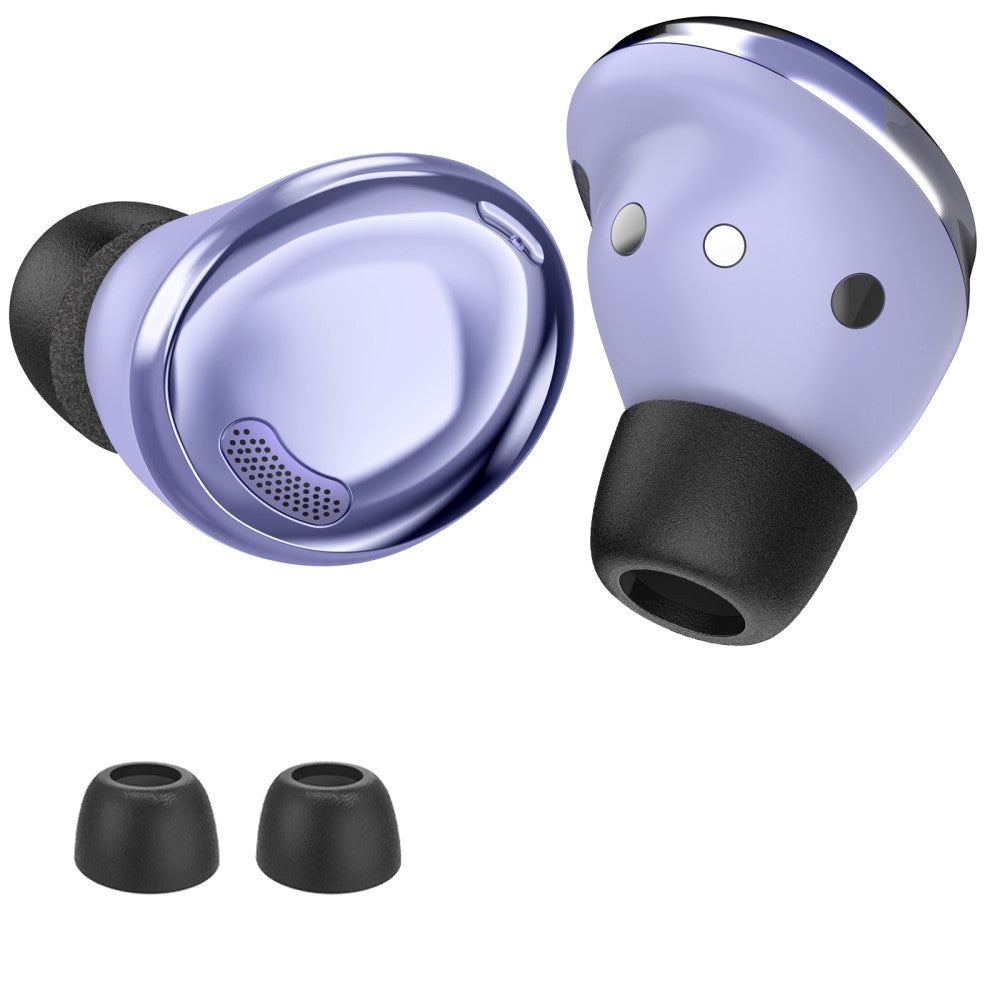 Samsung Galaxy Buds Pro / Buds2 Pro Memory Foam EarBuds Covers - Svart - Str. L