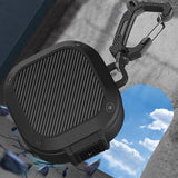 Samsung Galaxy Buds2 / Buds2 Pro / Buds Pro / Buds Live Hybrid Plast Deksel m. Karabinkrok - Blå