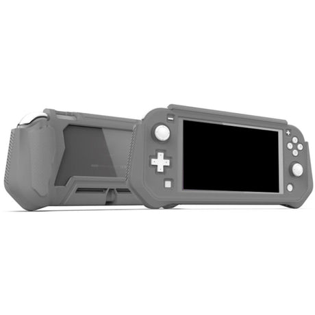 Nintendo Switch Lite 360° Plast Deksel m. Skjermbeskyttelse - Grå