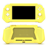 Nintendo Switch Lite 360° Plast Deksel m. Skjermbeskyttelse - Gul