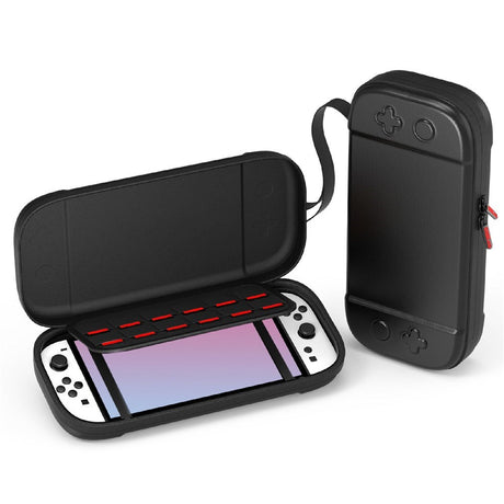 Nintendo Switch 2 Nylon Oppbevaringsveske m. Stropp - Svart