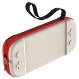 Nintendo Switch 2 Nylon Oppbevaringsveske m. Stropp - Beige / Rød