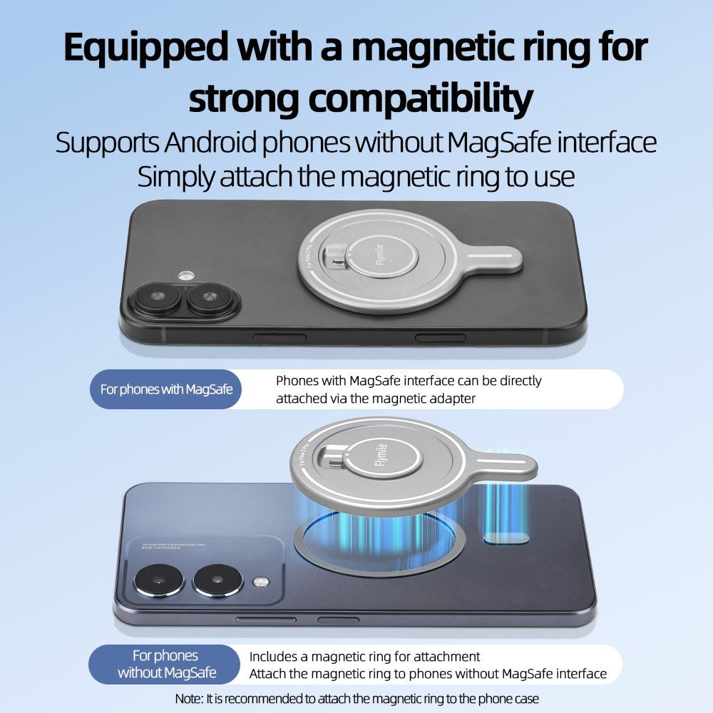 Magnetisk Adapter for Insta360 Flow 2 Pro Gimbal - Grå