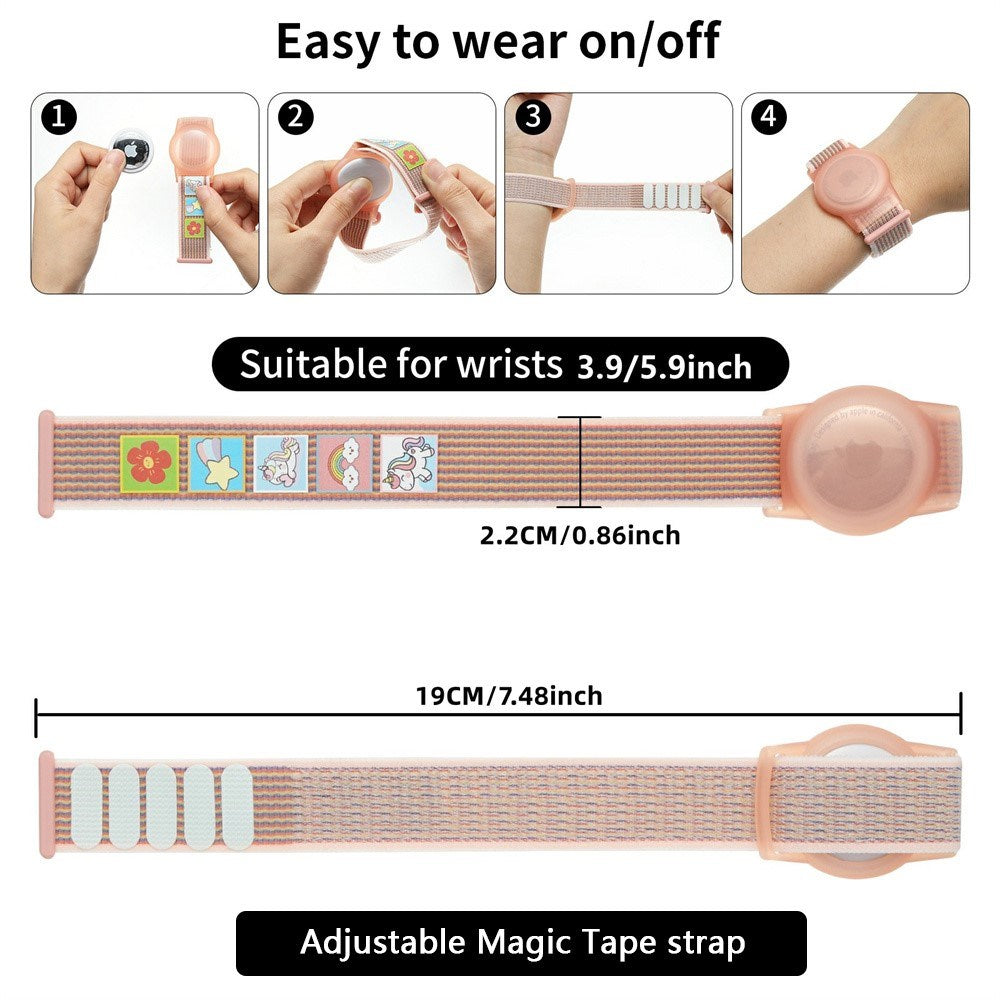 AirTag 1. & 2. Gen. Nylonarmbånd for Barn - Universet