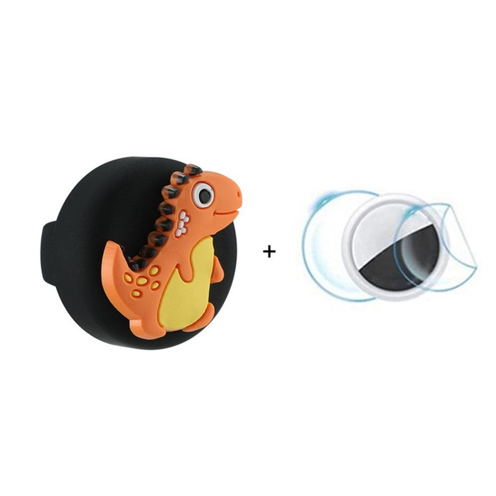 Apple AirTag Silikon Holder for Sko med Motiv - Dinosaur