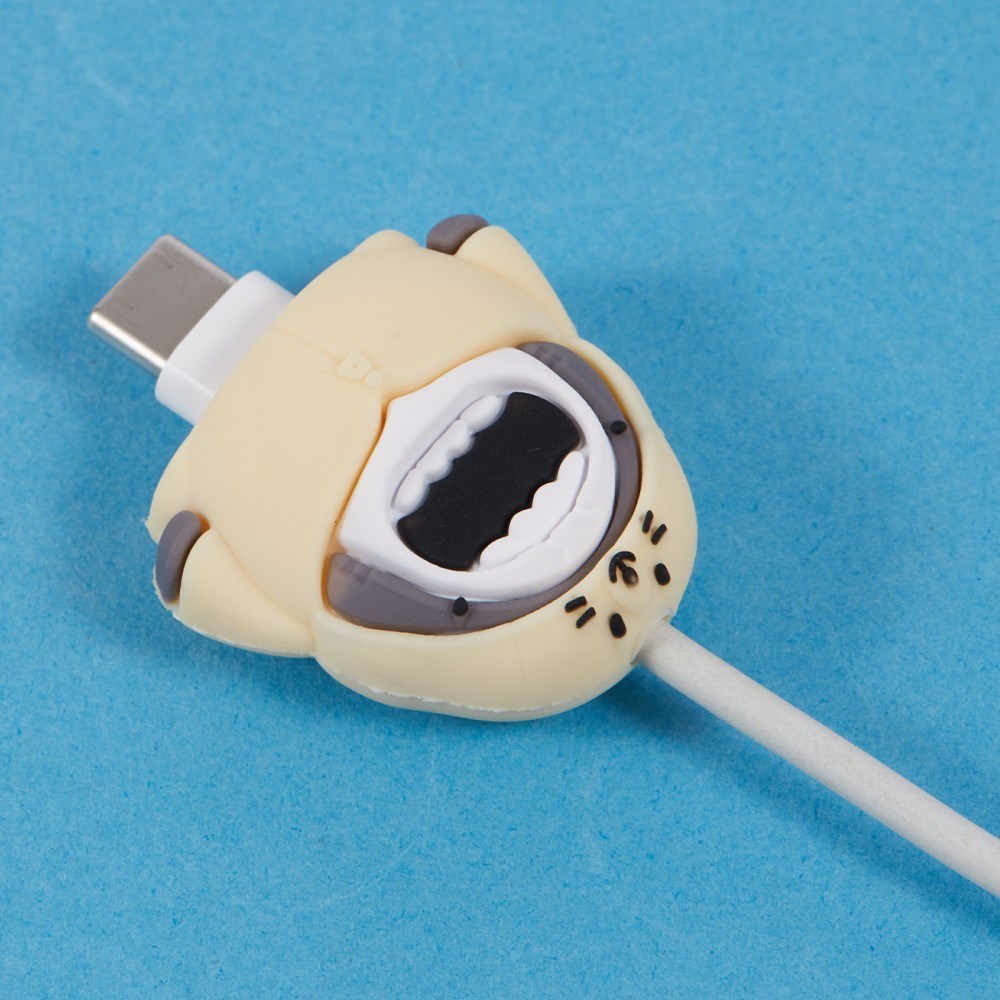 Kabelbeskytter for USB-C Kabel - Kul Hai i Jakke