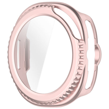 Samsung Galaxy Watch 8 Classic (46 mm) Hard Plast Deksel med Innebygd Skjermbeskytter - Rosa