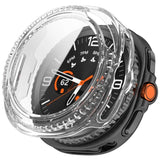 Samsung Galaxy Watch 8 Classic (46 mm) Hard Plast Deksel med Innebygd Skjermbeskytter - Gjennomsiktig