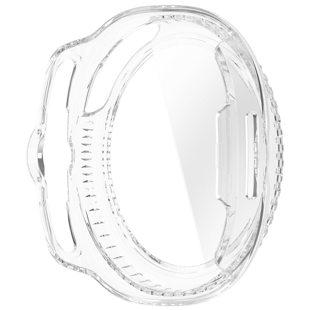 Samsung Galaxy Watch 8 Classic (46 mm) Hard Plast Deksel med Innebygd Skjermbeskytter - Gjennomsiktig