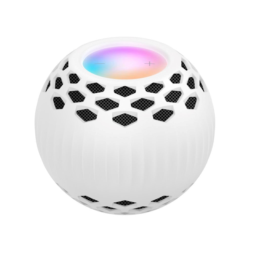 Mykt Silikondeksel til Apple HomePod Mini - Hvit