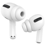 AirPods Pro (1 & 2 gen.) Silikon Ørepropper 2 Par - Sstørrelse S - Hvit