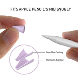 Apple Pencil 1 & 2nd Gen Pen Tip Cover 8 stk. i Flere Farger