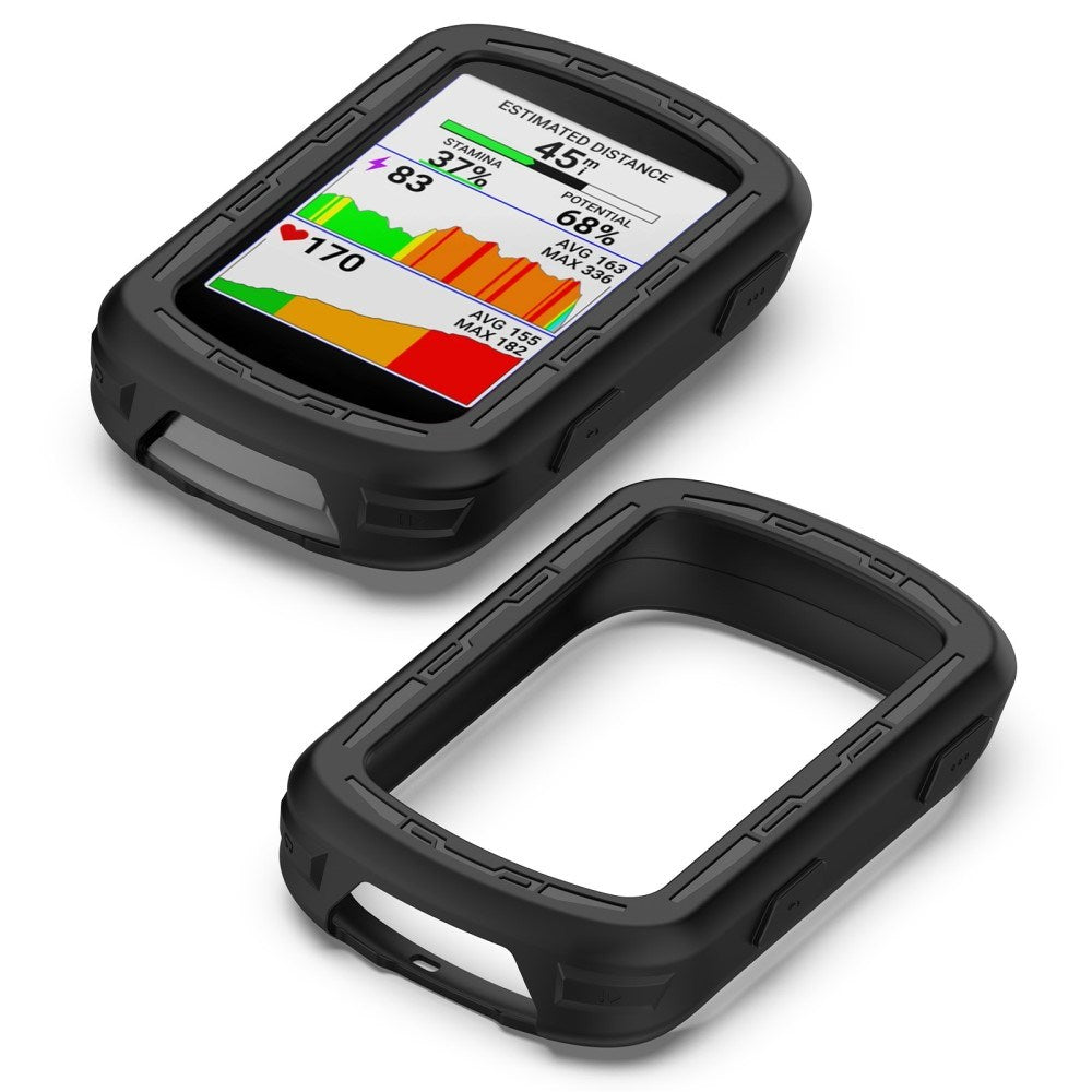 Garmin Edge 840 / 540 Silikon Sykkel Computer Deksel - Svart