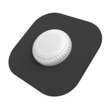 Stick-On Silikon Deksel for AirTag 1. & 2. Gen. - Hvit