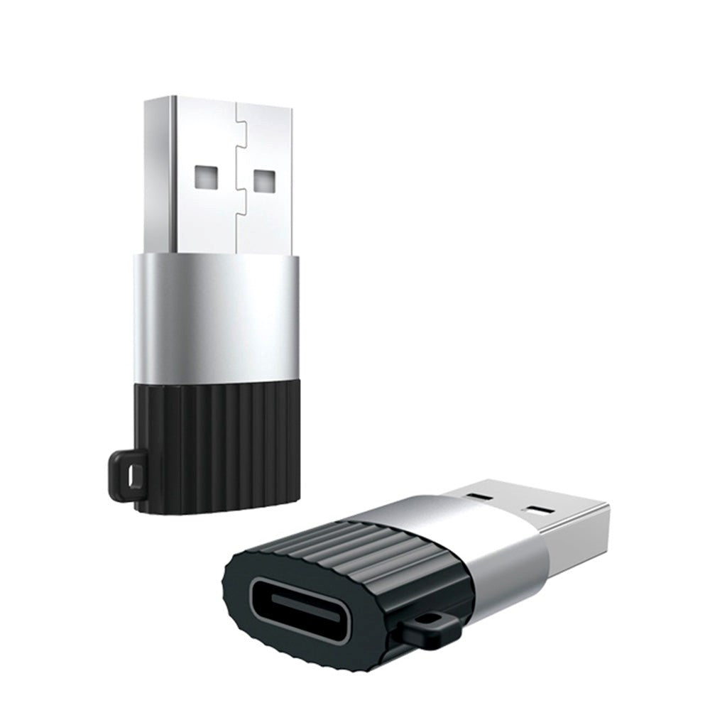 XO NB149 USB-A til USB-C Adapter - Svart