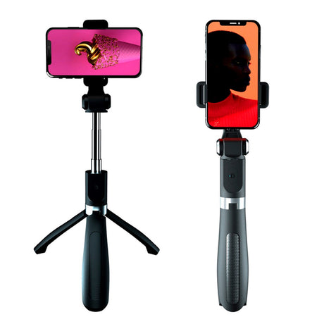 XO SS08 Selfie Stick - Selfie Stick m. Knapputløser - Svart